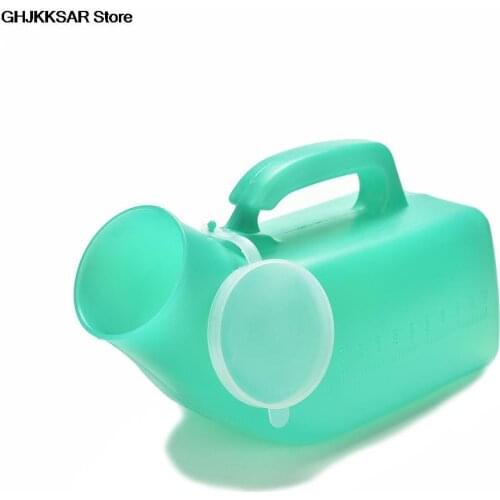 New Portable Unisex Mobile Toilet Car Travel Camp Urine Pee Handle Urinal Storage Urinary Bottle Disability Old Man Helper