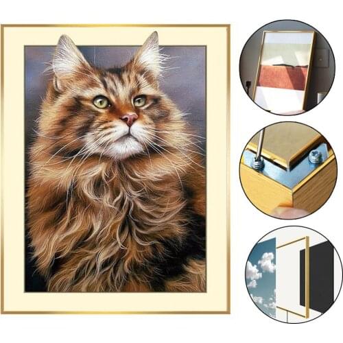 Aluminum Alloy Frame For Wall Canvas Oil Painting Large Size DIY Picture Wall Frame Poster Frame Photo Frame Cadre Photo Mural