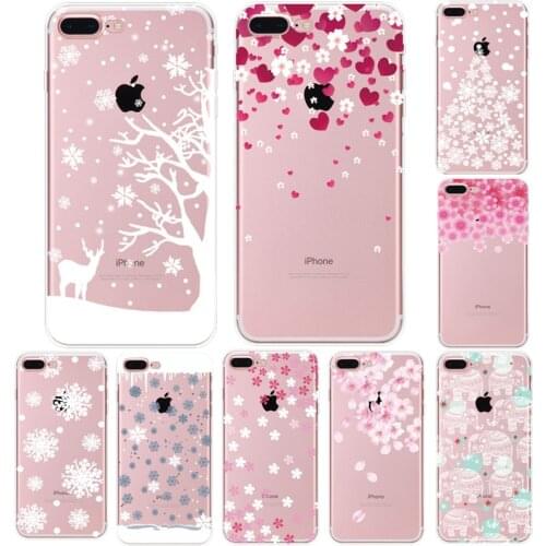 Christmas Case For iPhone X 8 7 6 S Plus Silicone Phone Case Soft TPU Cover For iPhone SE 2020 XS 12 mini 11 Pro Max XR 5 5S 6S