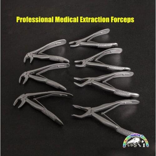 Extraction Forceps Stainless Steel Children Pet Dog Cat Tooth Extracting Forceps Dental Instruments
