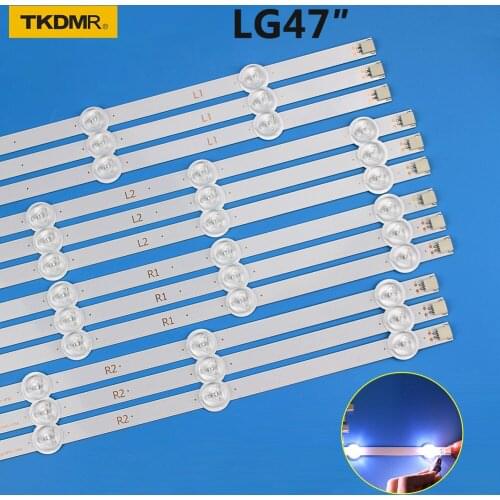 LED Backlight Lamp strip 9leds For LG 47" LCD TV 47LA6200 47LN5400 6916l-1527a 6916l-1528A 6916l-1547A 1529A 6916L-1359A 100%new