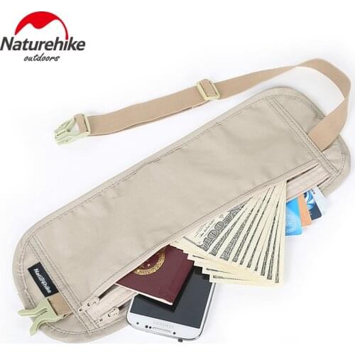 Naturehike Outdoor Travel Bodypack Sports Anti-theft Invisible Wallet Multifunctional Lightweight Mobile Phone Bag Men And Women