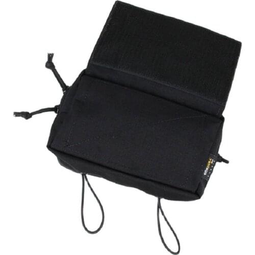 3117-BK Outdoor Sports Tactical Vest Front Panel Bag 500D Non Reflective Cordura Fabric