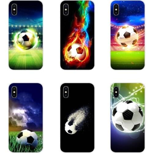 Accessories Phone Shell Covers For Samsung A10 A30 A40 A50 A60 A70 M30 Galaxy Note 2 3 4 5 8 9 10 PLUS Cool Soccer Football