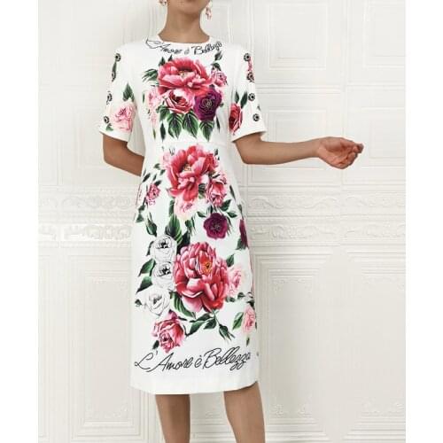 DIDABOLE Floral Summer Dresses