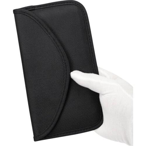 Double Layer Anti-radiation Shielding Bag RFID Anti-magnetic Bag For Mobile Phone Rest Bag Phone Accessories Dropshipping Wholes