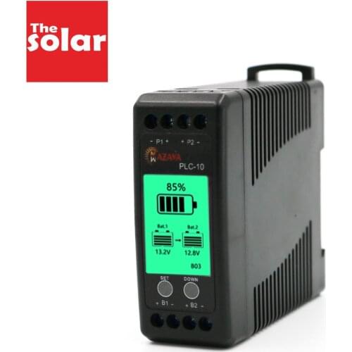 Battery Equalizer PLC-10 Batteries Voltage Balance Regulators Lead Acid Battery Connected 24V 36V 48V 60V 72V 84V 96V 120V 240V