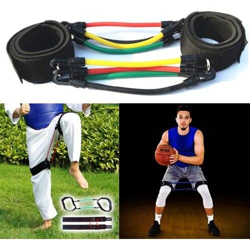 LKFIT Leg Resistance Bands&Latex Leg Tensioner&Taekwondo Trainer Pull Rope&Jump Training Fitness Resistance Band&Factory Direct