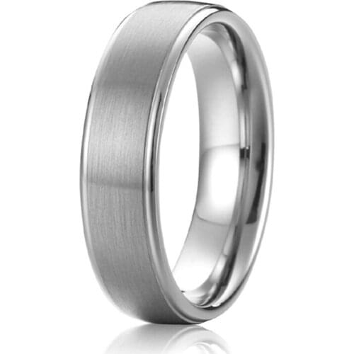 Full size custom handmade titanium steel ring jewelry for men