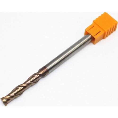 1PCS HRC60 6mm Solid Carbide Endmills ENDMILL D6X30LXD6X100L 2 Flute Standard Length Side milling Slotting Profiling face mill