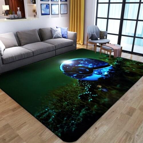 Nordic style 3D Printing Carpet Coffee Table Mat Home Decor Carpets for Living Room Bedroom Area Rugs Kids Room Crawl Floor Rug