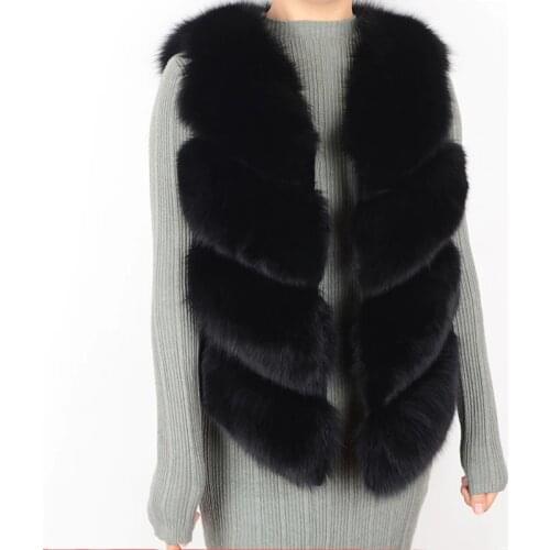LANSHITINA Fashionable Fur Coats