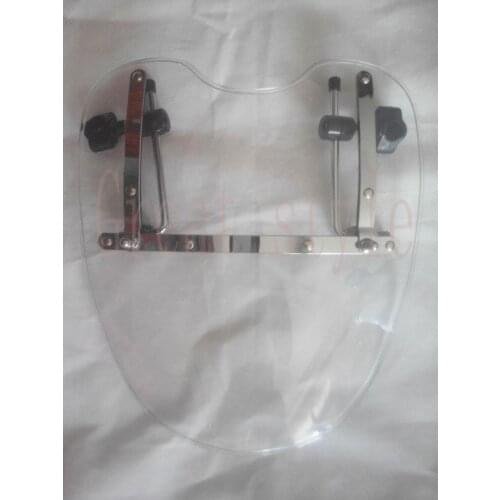 New For Honda Cruisers/Standards Models As Shadow 600 Spirit 650 750 1100 Stateline Sabre 1300 1969-2015 WindScreen Clear