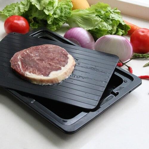 Rapid Defrost Meat Tray Fast Frozen Food Thawing Defrosting Thaw Mat Plate Many Sizes GM-1