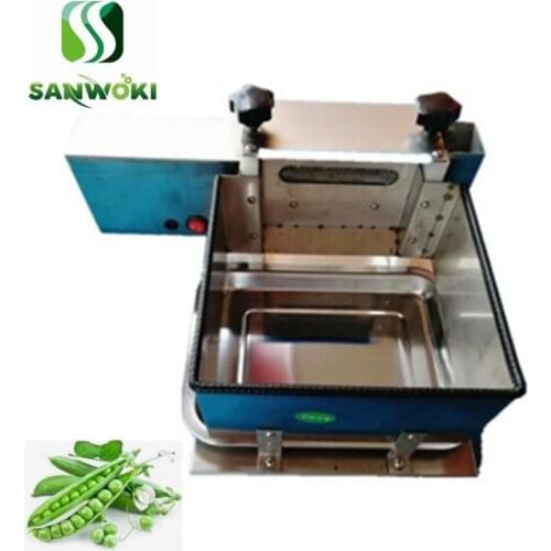 Semi-automatic Green Soybean Stripping Machine Edamame stripper machine fresh peas sheller machine beans peeler machine