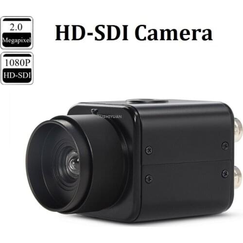 Industrial CCTV HD SDI 2.0MP 1080P Security Box Mini No Distortion SDI Camera