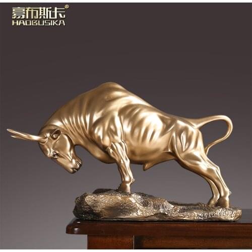 Articles and modern cattle office desktop business high-grade bookcase bull household act the role ofing is tasted