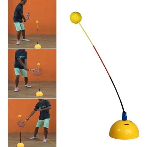 Tennis Trainer Single Child Adult Swing Power Training Rope Tennis Trainer With Q7W1