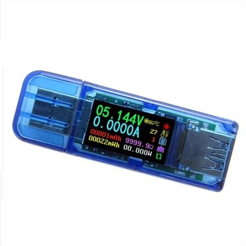 USB 3.0 Power Meter Tester AT35 USB Load Digital Multimeter Current Tester Voltage Detector DC 30.00V 4.000A