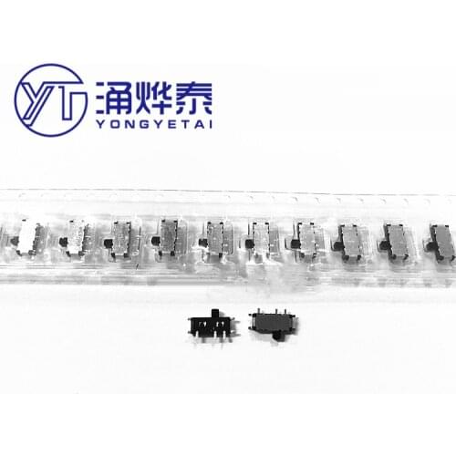 YYT 10PCS Toggle slide switch SSSS811101 Universal MP3 MP4 switch