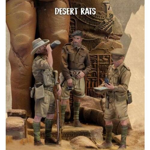 1/35 Assembly Resin Figure kit Soldiers with base