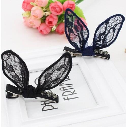 1pcs Bows Lace Hair Clips And Clips Hairpins Hair Accessories For Women Hairgrip Girl Hairclips Barrette Headwear Headband