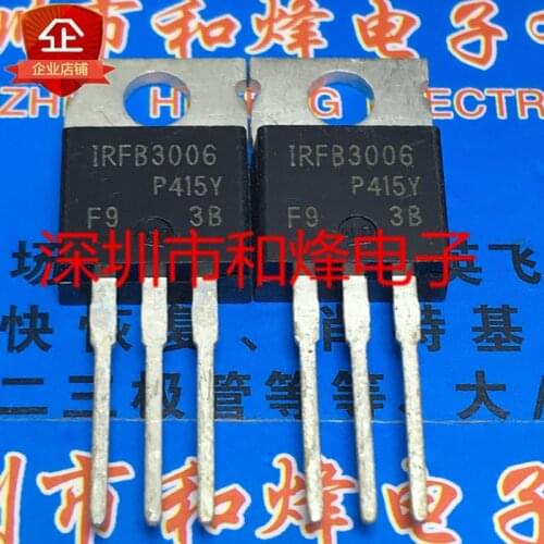 10PCS IRFB3006 IRFB3006PBF TO-220 60V 190A 100% New&original