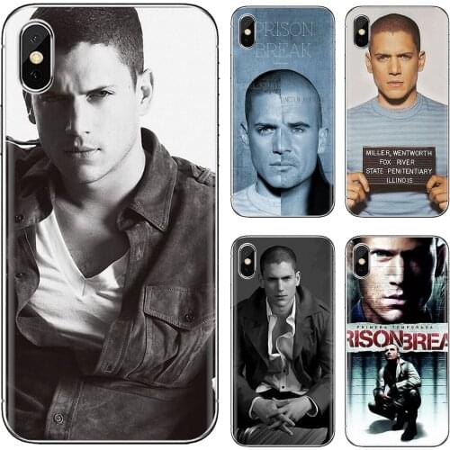 Soft Bag Case The Prison Break TV Show Pattern For Xiaomi Mi 5X 6X Mix 1 2 2S 3 Mi5 Mi5S Mi6 Mi3 Mi4 poco X3 nfc F2 Pro M3