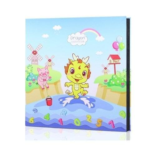 Baby skin growing album handmade diy photo album self-adhesive film album childrens record album