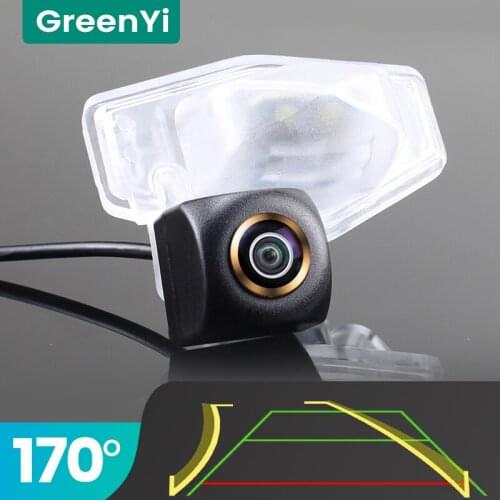 GreenYi Trajectory 170° AHD Car Rear View Camera for Honda Vezel Elysion Odyssey JADE 2015 2016 2017 Car