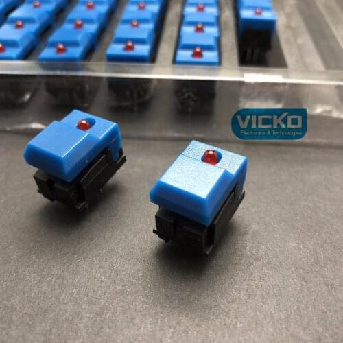 [VK]30pcs/lot Import genuine Acemake button switch SP86-A2 light touch switch with light touch