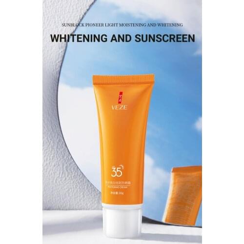 Brightening Cream Moisturizing Sunscreen Face and Body Barrier Cream UV Protection Summer Sunscreen and Whitening Cream