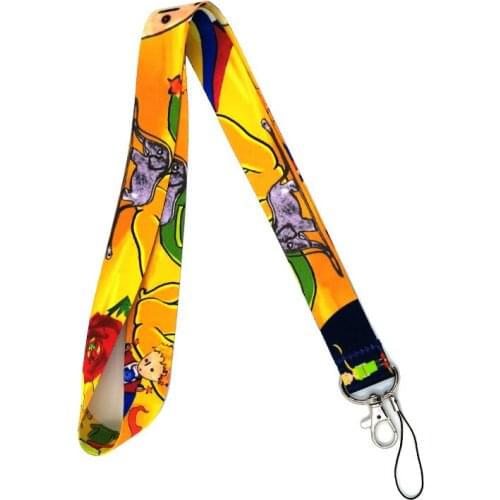 Little Prince Neck Straps Lanyard for Keys Camera USB Tags ID Pass Card Name Badge Holder Mobile Phone Rope Webbing Ribbon