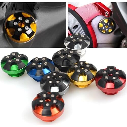 M20*2.5 Motorcycle Engine Oil Cap cnc motorbike Filler Cover Screw For kawasaki versys 1000 abs Z1000sx Z1000 Z800 ER6N/F Z900