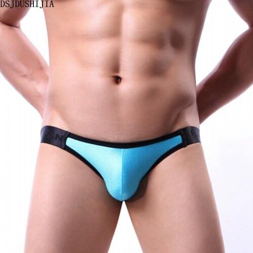 Backless Briefs Low Rise Gay Mens Thongs and G Strings Sexy Underwear Penis Pouch Panties Mens Bikini Briefs Jockstrap Men Cueca