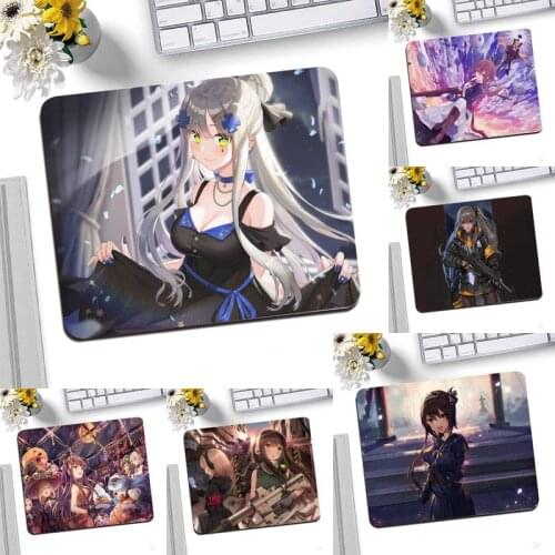 Girls Frontline Comfort Mouse Mat Gaming Mousepad Desktop Mousepad Gaming Small Mouse Pad 25X20CM Keyboard Mat