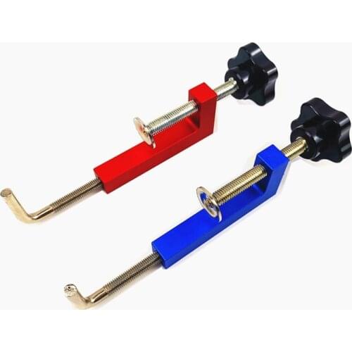 Universal Fence Clamp Aluminium Alloy Fixing Fixture G Clamp for Wood Working Benches Saw Machinery Wood Router