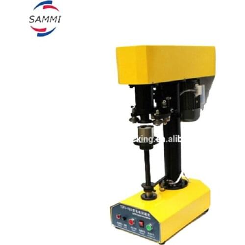 Dongguan sammi pack new arrive food can sealing machine, food canning machine