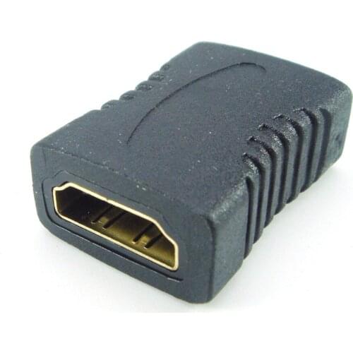 5pcs/lot New Premium Gold Series HDMI Female to Female Coupler Connector Extender