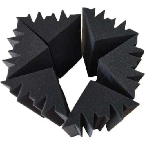 8 Pack Acoustic Panels Soundproofing Foam Acoustic Tiles Studio Foam Sound Wedges 12 x 12 x 24 cm Promotion
