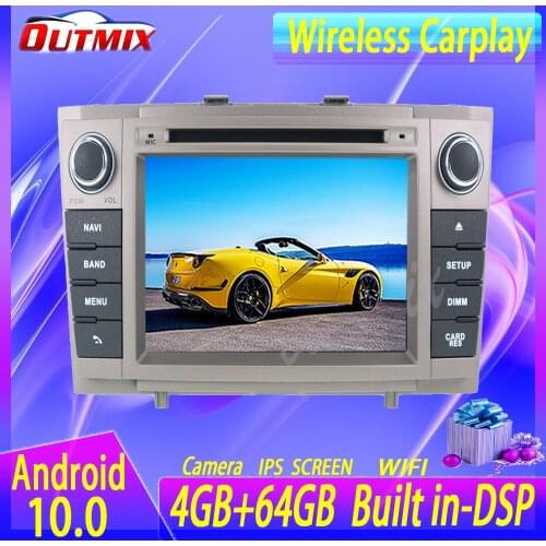 Android 10.0 64GB Car radio player GPS Navigation For Toyota Avensis 2009-2015 T27 Multimedia Player Radio video stereo headunit