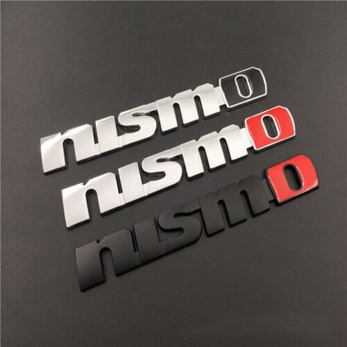 Car Vehicle Products Exterior Accessories Nismo Emblem Sticker Auto Badge For Nissan Tiida Qashqai j10 Juke X-Trail