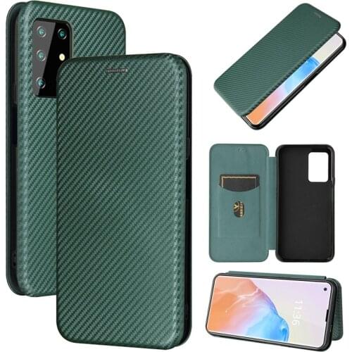 For Cubot Note 20 7 X30 C30 Case Carbon Fiber Flip Stand Shockproof Cover Card Slot Fundas for Cubot Note7 Phone Shell Coque