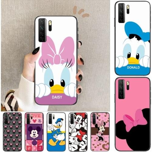Quality phone case cartoon disney Black Soft Cover The Pooh For Huawei Nova 8 7 6 SE 5T 7i 5i 5Z 5 4 4E 3 3i 3E 2i Pro Phone Cas