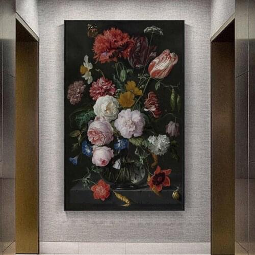 Classic Roses Canvas Painting Valentines Day Posters and Prints Nordic Cuadros Wall Art Picture for Living Room Home Decoration