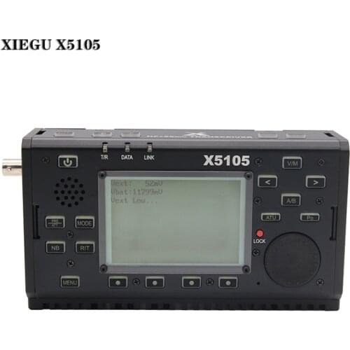 Shortwave Radio Transceiver HF with IF Output All Bands Covering SSB CW AM FM RTTY PSK XIEGU X5105