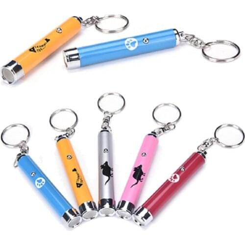 2021 Newest Amazingly Cat Toy Creative and Funny Pet Cat Toys Laser LED Pointer light Pen With Bright Animation Mouse 4 Colors
