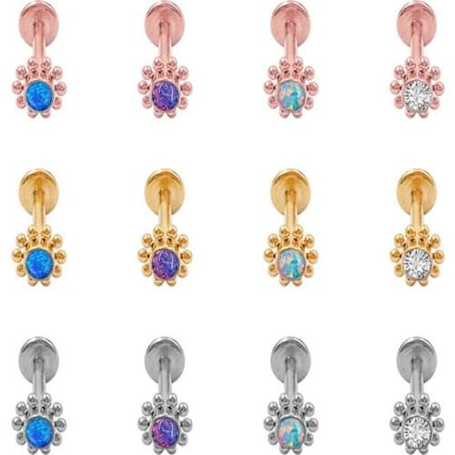 New G23 Titanium Body Piercing Accessories European and American Style Simple Mens and Womens Lip Nails Nose Nails Ear Nails