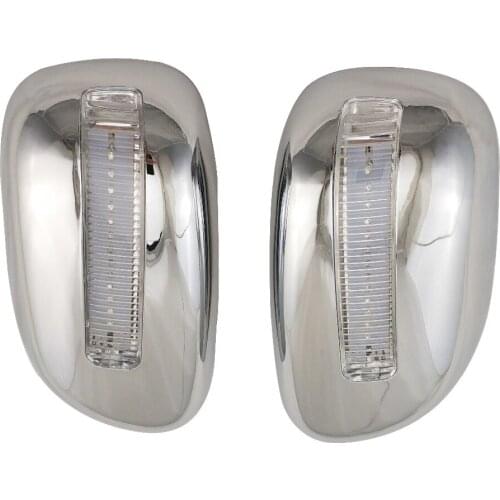 Novel style Car accessories ABS Chrome plated door mirror covers with Led For Toyota F600 F601 AVANZA 2004 2005 2007 2009 2011