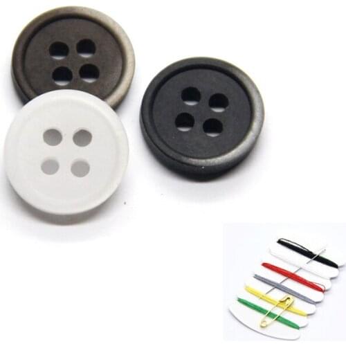 9/10/11mm Fashion Resin Shirt Buttons For Clothing Child Decorative Buttons Outwear Handmade DIY Accessories Hot Wholesale